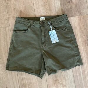 NWT Women’s Ripton & Co Canvas Shorts Hunter Cut Off